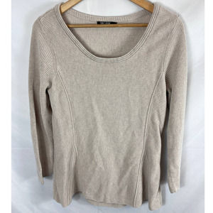 Nic+Zoe Tan Knit Sweater Size Large
